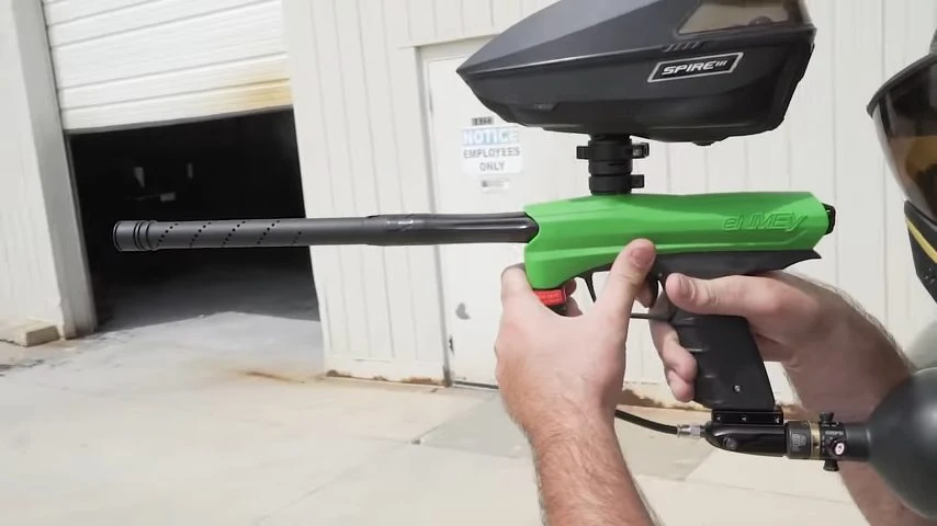 GOG eNMEy black mechanical paintball marker
