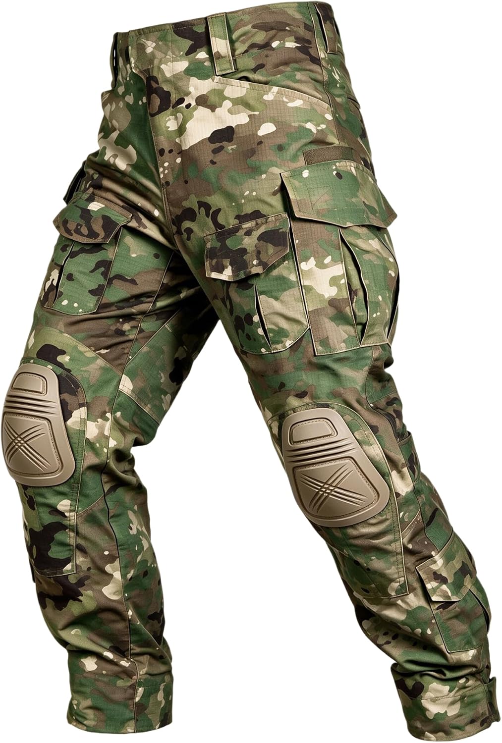 Camo G3 Tactical Pants with Knee Pads