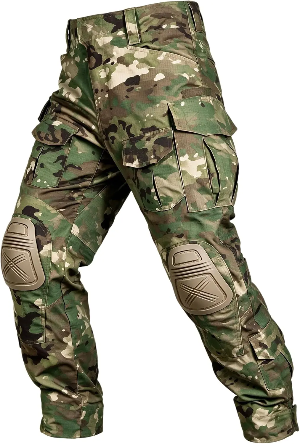 Camo G3 Tactical Pants with Knee Pads