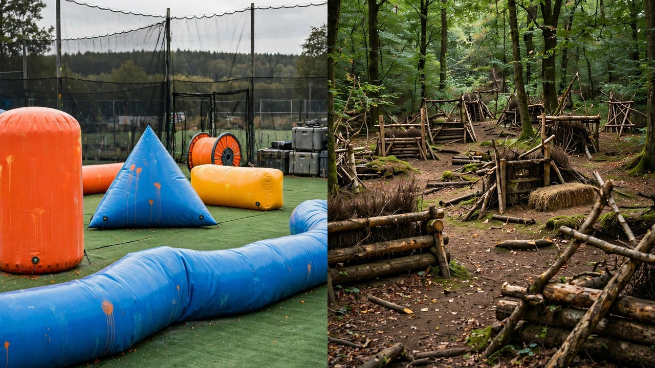 The Two Main Branches: Woodsball and Speedball — paintball