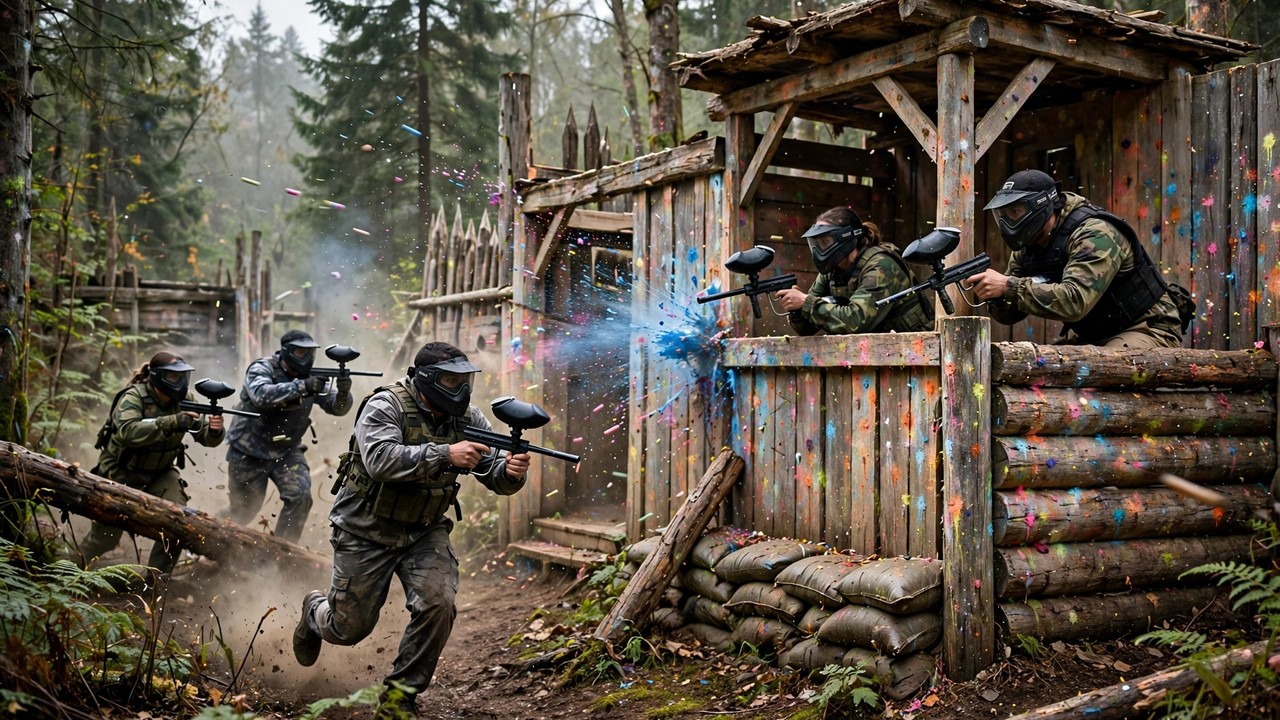 Scenario Paintball and Big Games — paintball