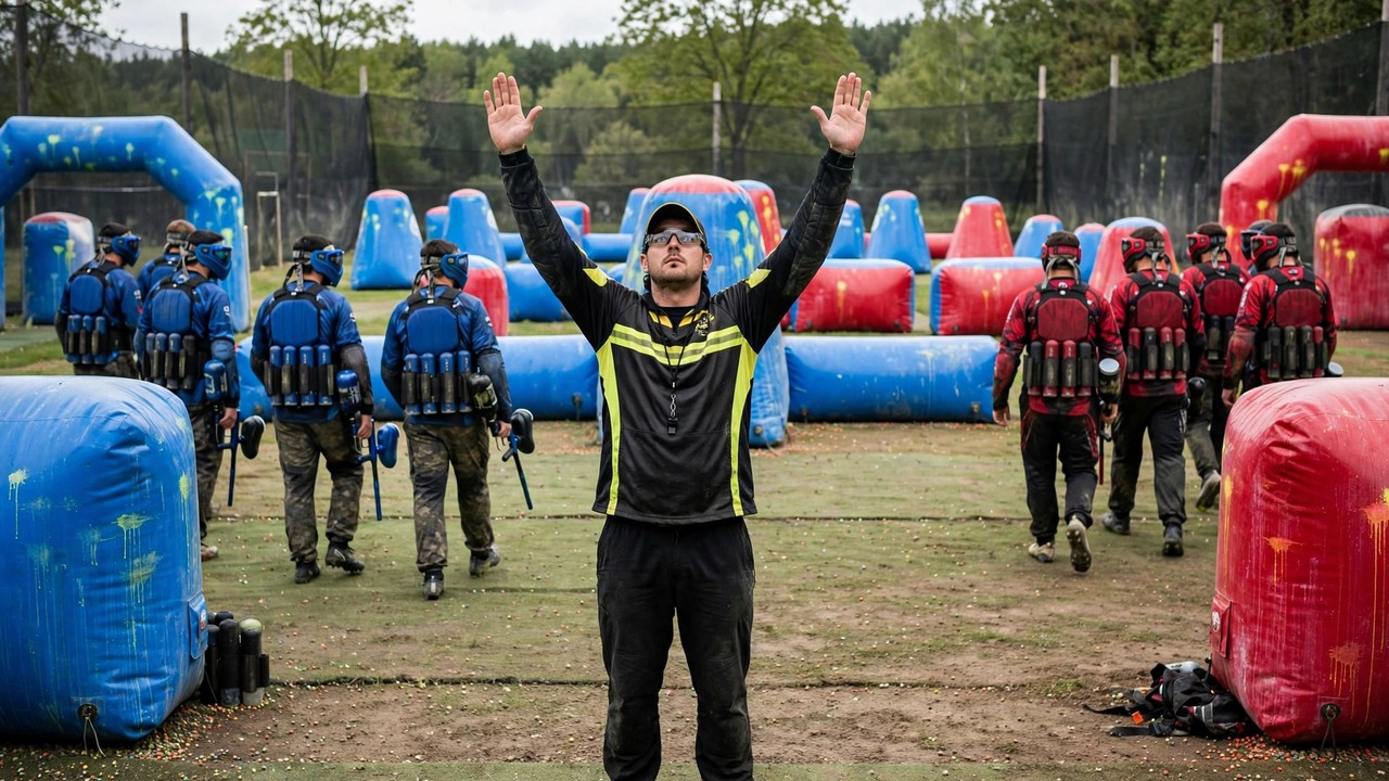 How a Speedball Match Is Scored — paintball