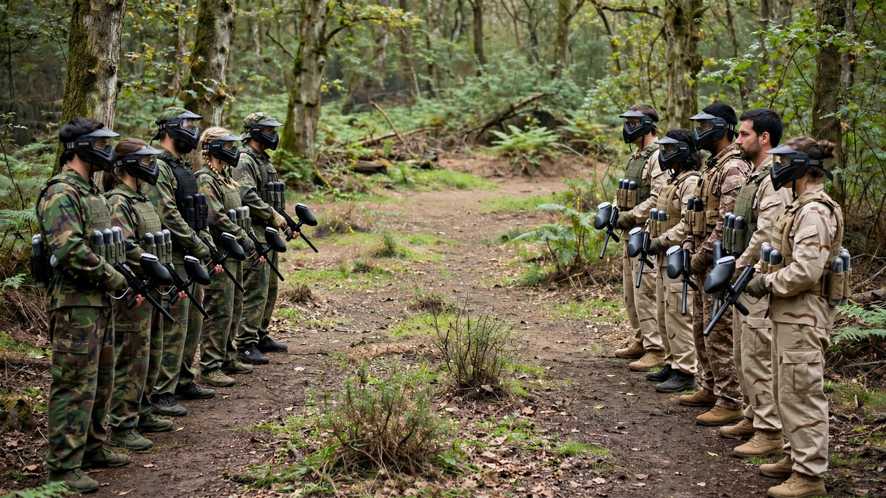 How Woodsball Games Are Structured — paintball