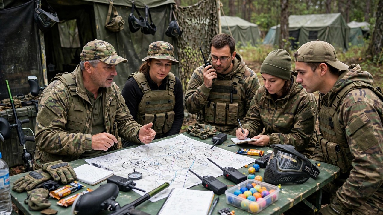 How a Scenario Game Is Structured — paintball