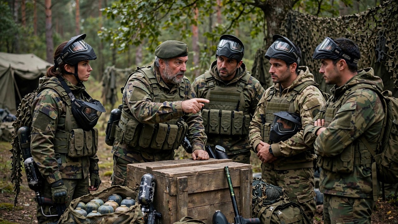 Missions and the Chain of Command — paintball