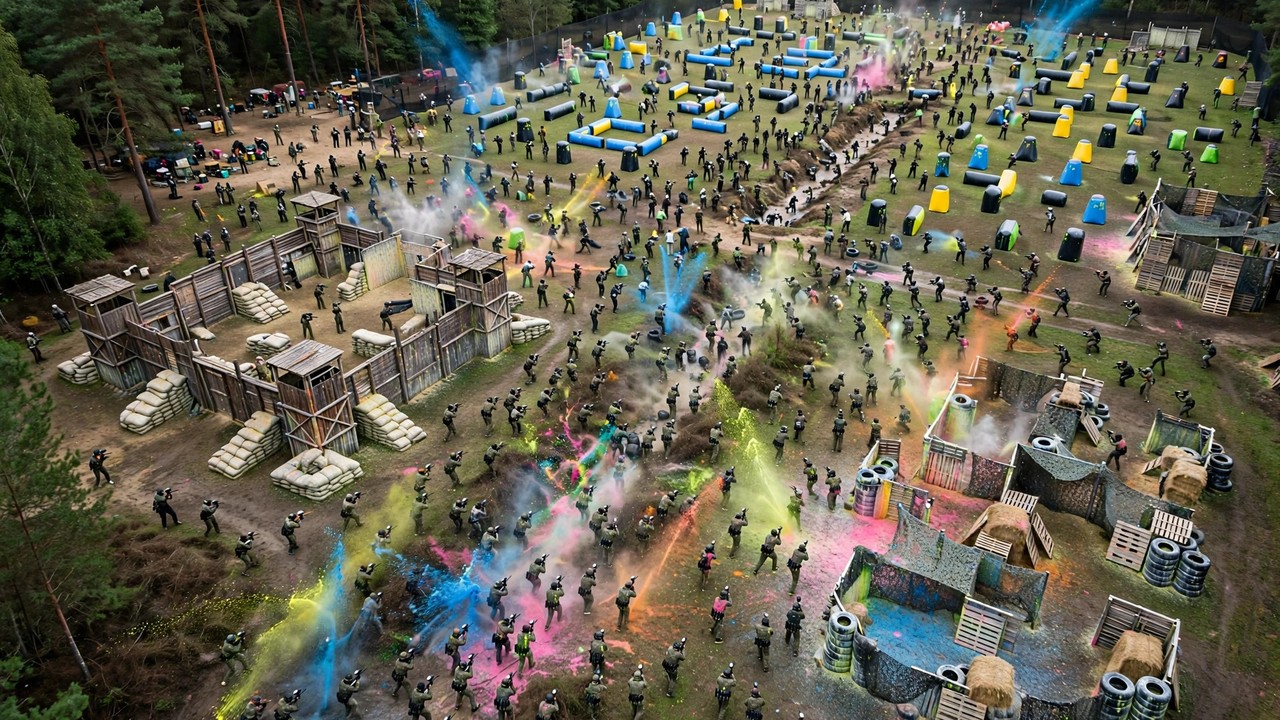 What the Big Games Look Like — paintball