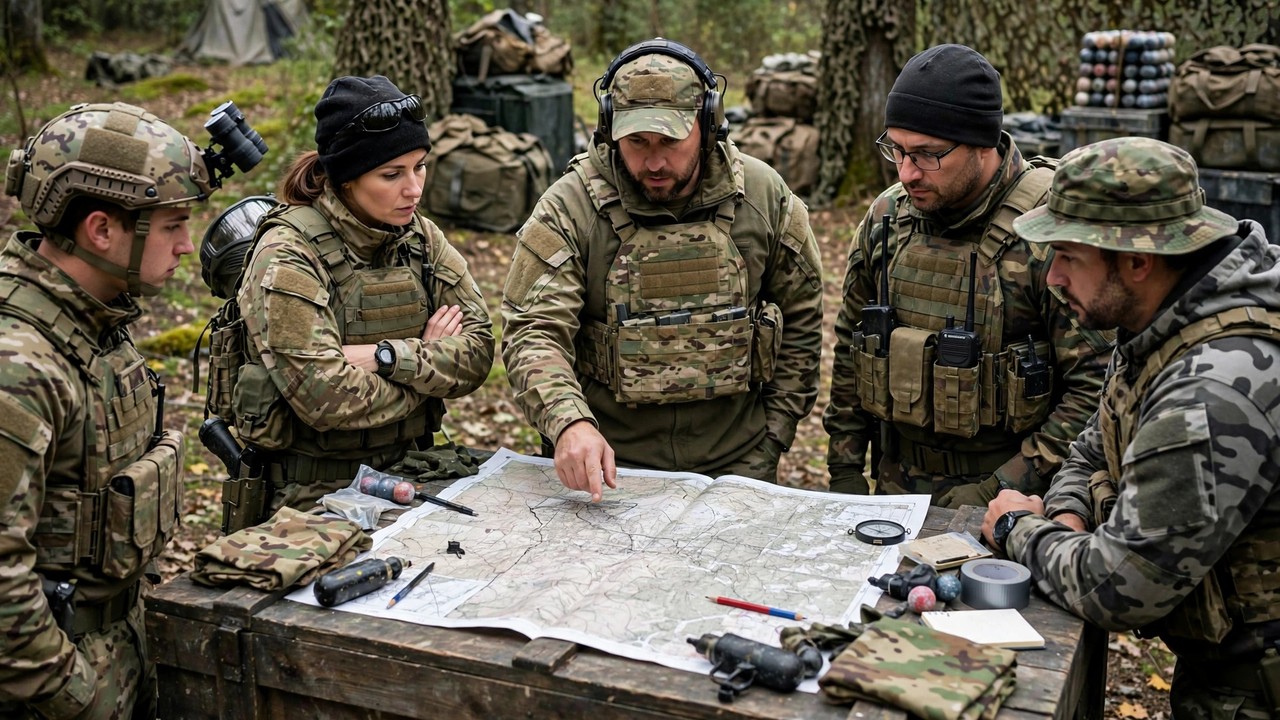 The Chain of Command — paintball