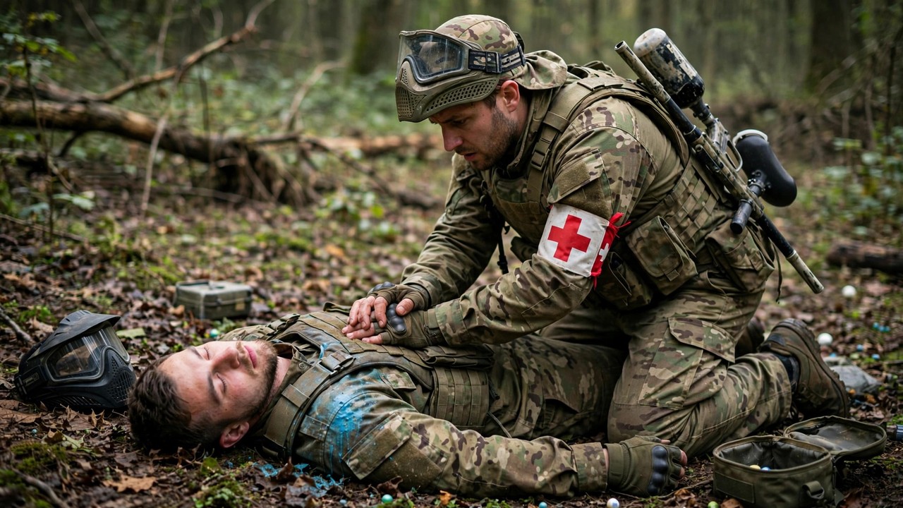 Casualty Rules, Medics and Respawns — paintball