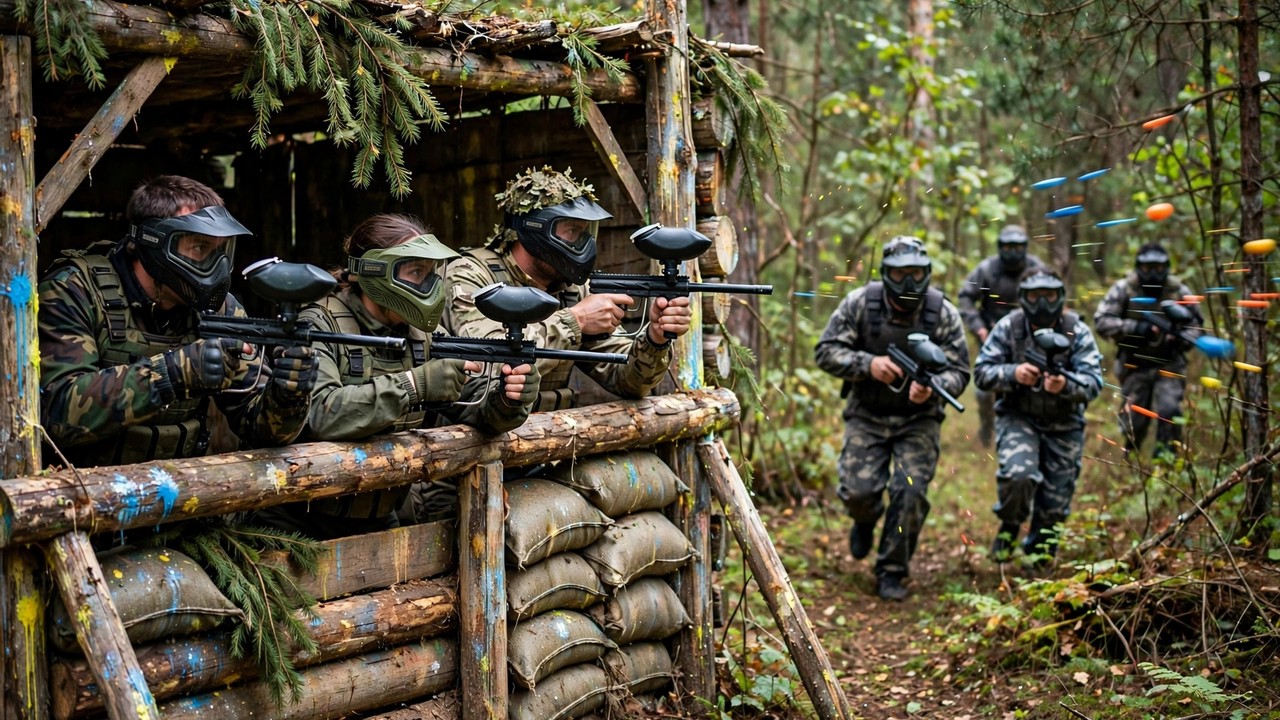 Attack and Defend — paintball