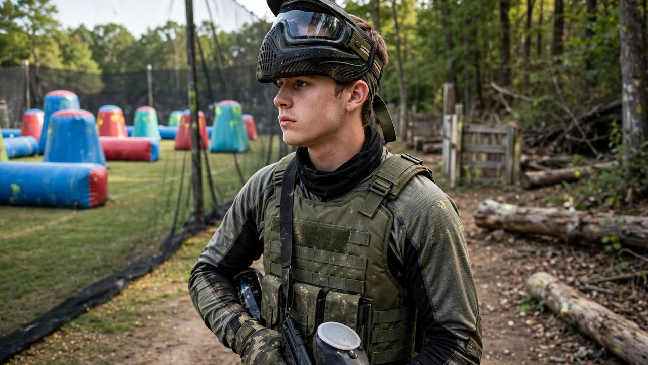 The Gear Pulls in Opposite Directions — paintball