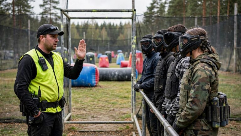 The Rules of Paintball, Explained in Plain English — paintball players on the field