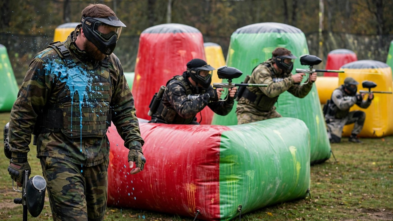 How You Get Out — paintball