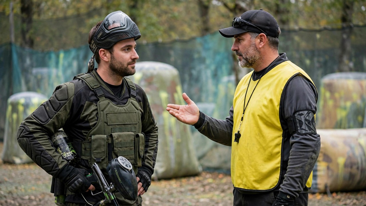Dealing With Marshals — paintball