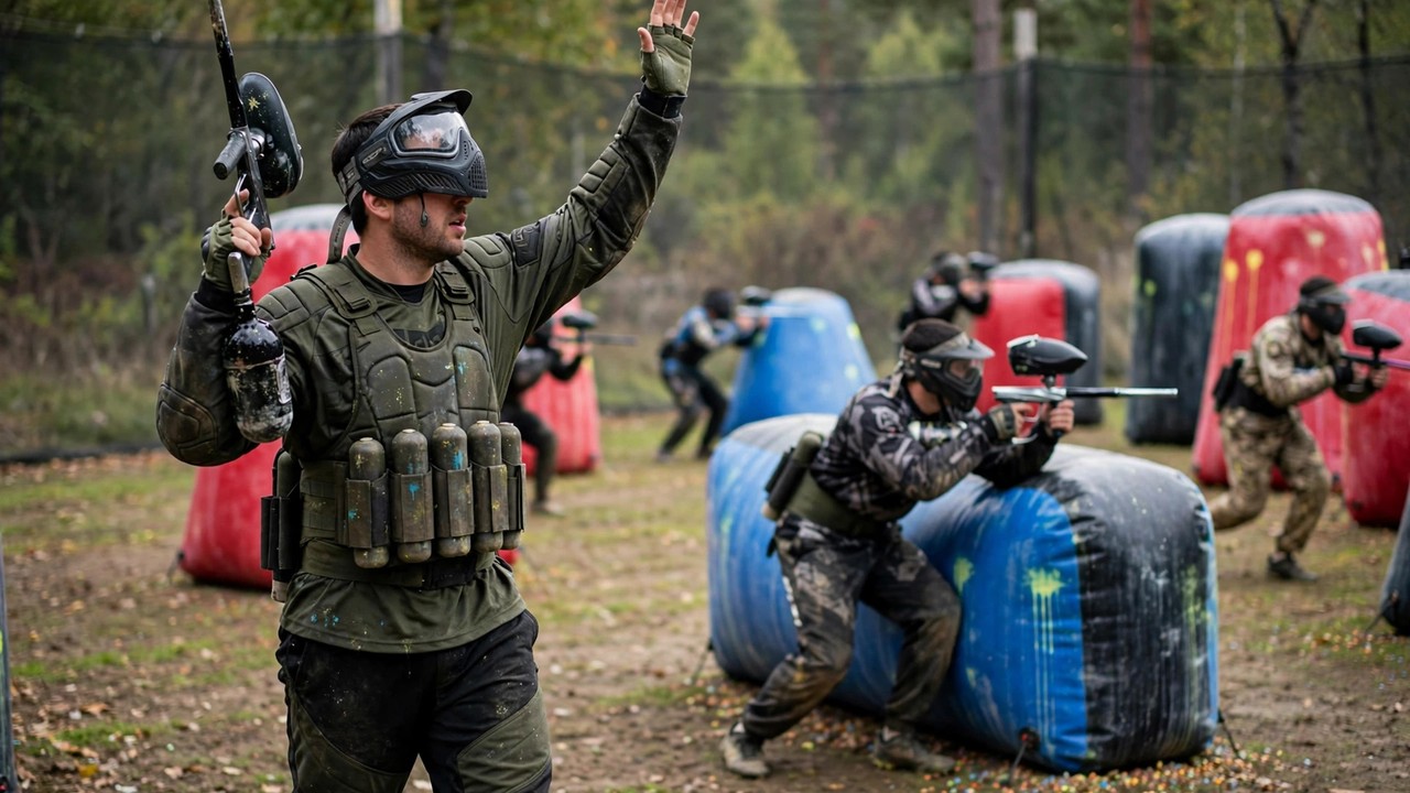 Once You Call Yourself Out, You Are Out — paintball