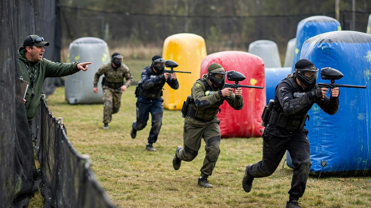 A Simple Breakout Structure for a New Team — paintball