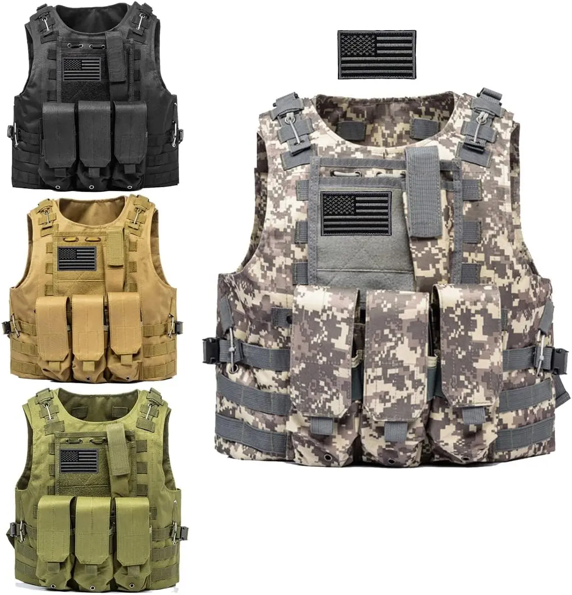 AZB Adjustable Tactical Paintball Vest